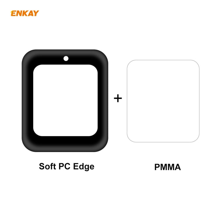 10 PCS ENKAY Hat-Prince 3D Full Screen Soft PC Edge + PMMA HD Screen Protector Film, For Garmin Venu 2S / Vivoactive 4S 40mm (10 PCS), For Redmi Watch (10 PCS), For Huawei B6 (10 PCS), For Venu 2 / Vivoactive 4 45mm (10 PCS)...