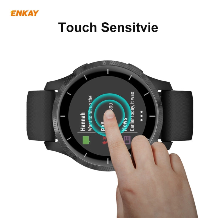 10 PCS ENKAY Hat-Prince 3D Full Screen Soft PC Edge + PMMA HD Screen Protector Film, For Garmin Venu 2S / Vivoactive 4S 40mm (10 PCS), For Redmi Watch (10 PCS), For Huawei B6 (10 PCS), For Venu 2 / Vivoactive 4 45mm (10 PCS)...
