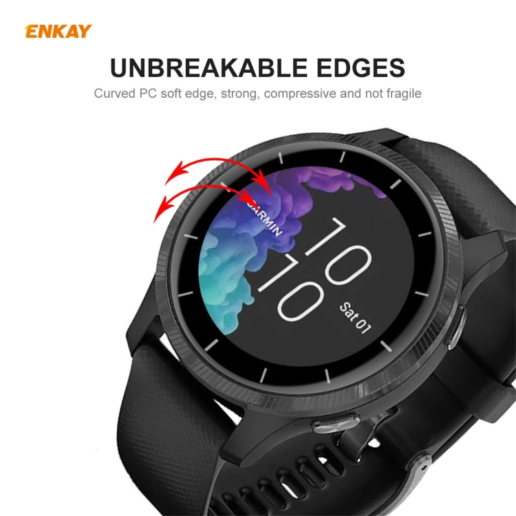 10 PCS ENKAY Hat-Prince 3D Full Screen Soft PC Edge + PMMA HD Screen Protector Film, For Garmin Venu 2S / Vivoactive 4S 40mm (10 PCS), For Redmi Watch (10 PCS), For Huawei B6 (10 PCS), For Venu 2 / Vivoactive 4 45mm (10 PCS)...