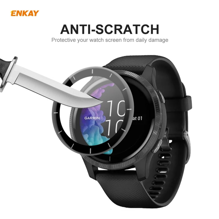 10 PCS ENKAY Hat-Prince 3D Full Screen Soft PC Edge + PMMA HD Screen Protector Film, For Garmin Venu 2S / Vivoactive 4S 40mm (10 PCS), For Redmi Watch (10 PCS), For Huawei B6 (10 PCS), For Venu 2 / Vivoactive 4 45mm (10 PCS)...
