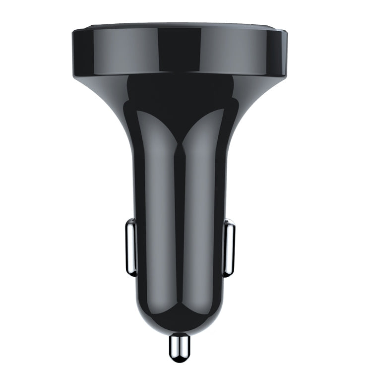 F9 Car MP3 Modulator Player Wireless Hands-free Audio Receiver Dual USB Fast Charger FM Transmitter Car Kit, F9