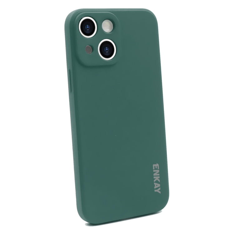 Hat-Prince ENKAY Liquid Silicone Shockproof Protective Case Cover for iPhone 13 mini, For iPhone 13 mini