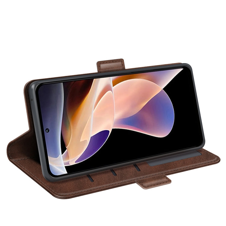 For Xiaomi Redmi Note 11 Pro / Note 11 Pro+ Dual-side Magnetic Buckle Horizontal Flip Leather Case with Holder & Card Slots & Wallet, For Xiaomi Redmi Note 11 Pro