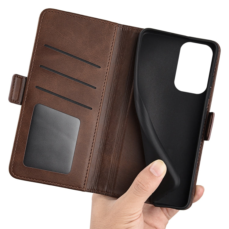 For Xiaomi Redmi Note 11 Pro / Note 11 Pro+ Dual-side Magnetic Buckle Horizontal Flip Leather Case with Holder & Card Slots & Wallet, For Xiaomi Redmi Note 11 Pro