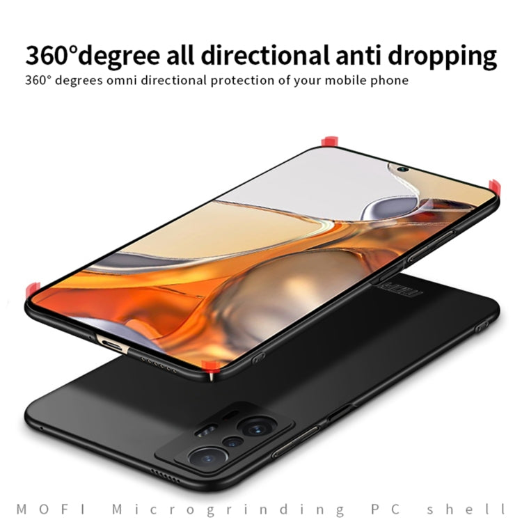 MOFI Frosted PC Ultra-thin Hard Phone Case, For Xiaomi Mi 11T / 11T Pro, For Samsung Galaxy S22 5G, For Samsung Galaxy S22+ 5G