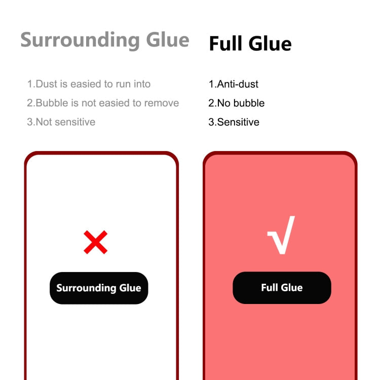 For Nothing Phone 1 ENKAY Hat-Prince Full Glue 0.26mm 9H 2.5D Tempered Glass Full Film, 1 PCS, 2 PCS, 5 PCS, 10 PCS