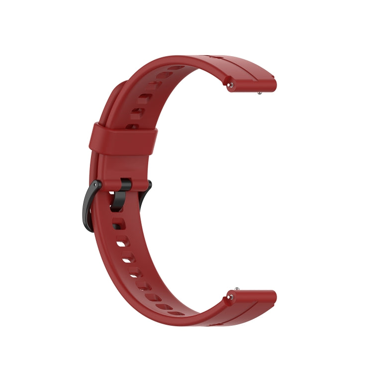 Solid Silicone Soft Strap, For Huawei Watch Fit mini