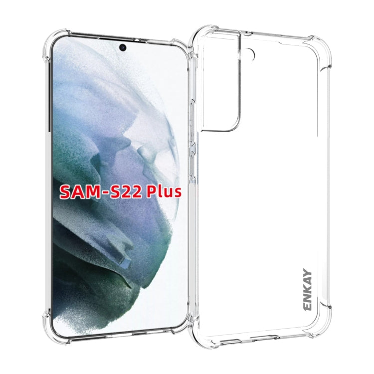 ENKAY Transparent TPU Shockproof Case, For Samsung Galaxy A03 4G 164mm, For Samsung Galaxy A03 4G 166mm, For Samsung Galaxy A03s 4G EU Version, For Samsung Galaxy A13 5G, For Samsung Galaxy M52 5G, For Samsung Galaxy S22 5G, For Samsung Galaxy S22+ 5G...
