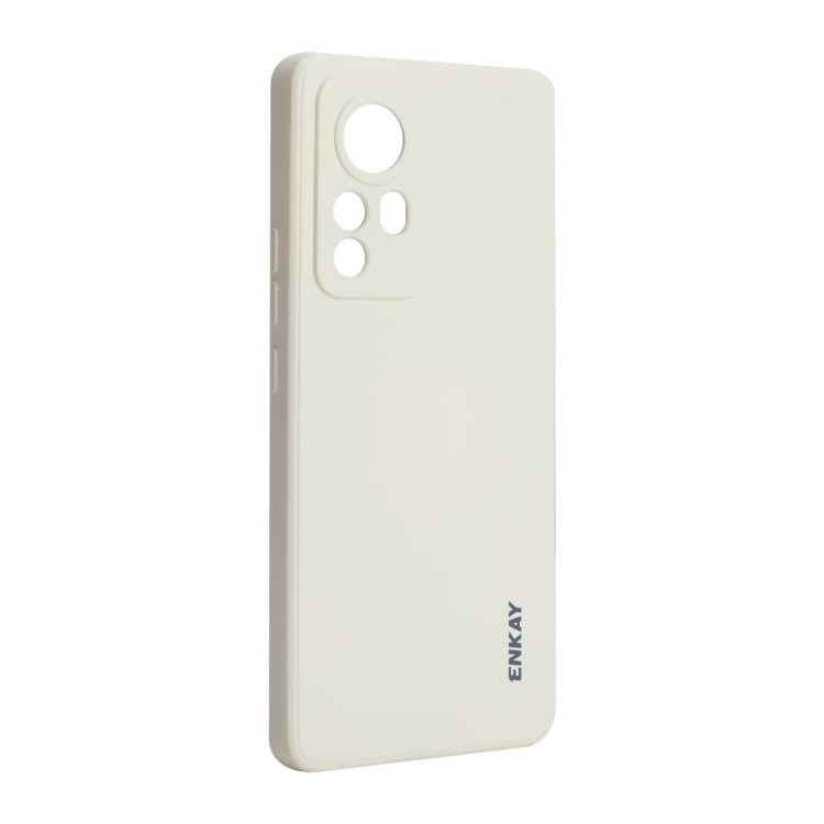 For Xiaomi 12 Pro / 12S Pro ENKAY Liquid Silicone Soft Shockproof Phone Case, For Xiaomi 12 Pro / 12S Pro
