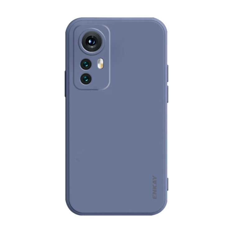 For Xiaomi 12 Pro / 12S Pro ENKAY Liquid Silicone Soft Shockproof Phone Case, For Xiaomi 12 Pro / 12S Pro