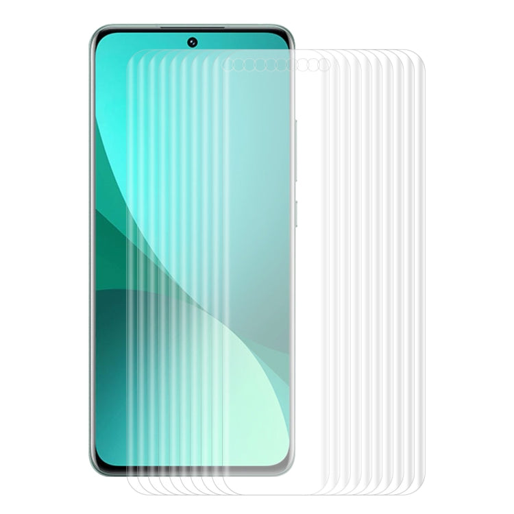 For Xiaomi 12 Pro ENKAY 3D Curved Edge PET Hot Bending Soft Full Film, 1 PCS, 2 PCS, 5 PCS, 10 PCS