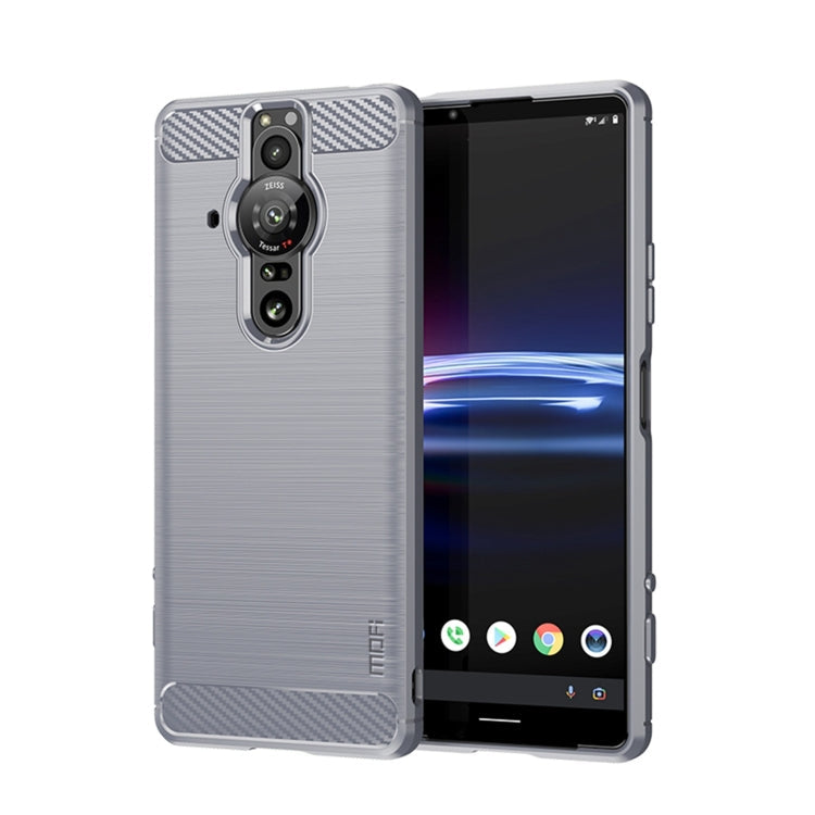 MOFI Gentleness Brushed Carbon Fiber Soft TPU Case, For Nokia G50, For Samsung Galaxy A53 5G, For Sony Xperia Pro-I, For OnePlus 10 Pro 5G, For OnePlus Nord CE 5G