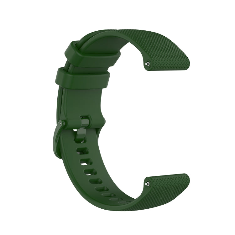 Checkered Silicone Strap, For Huawei Watch GT3 42mm, For Huawei Watch GT2 42mm