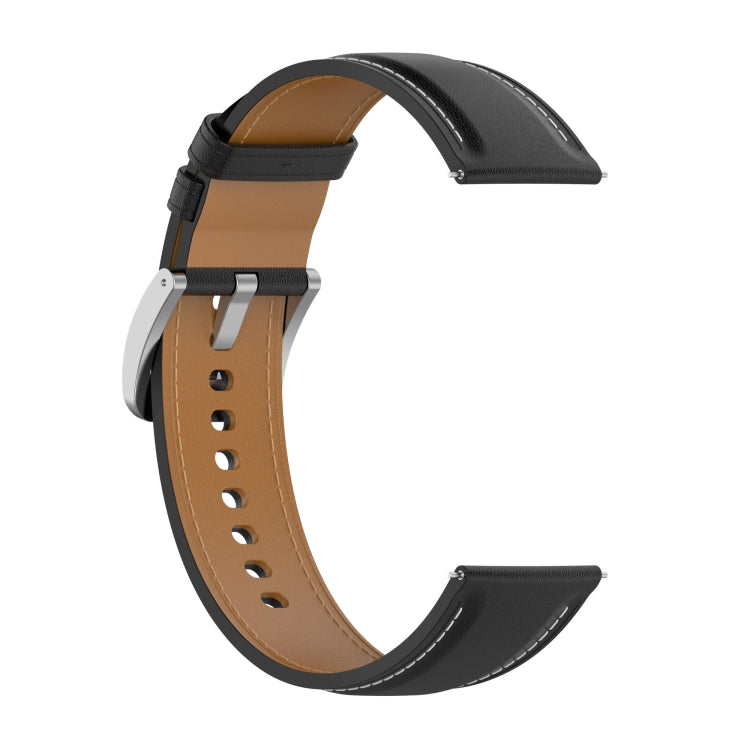 Calf Texture Sewing Thread Watchband, For Huawei Watch GT2 46mm
