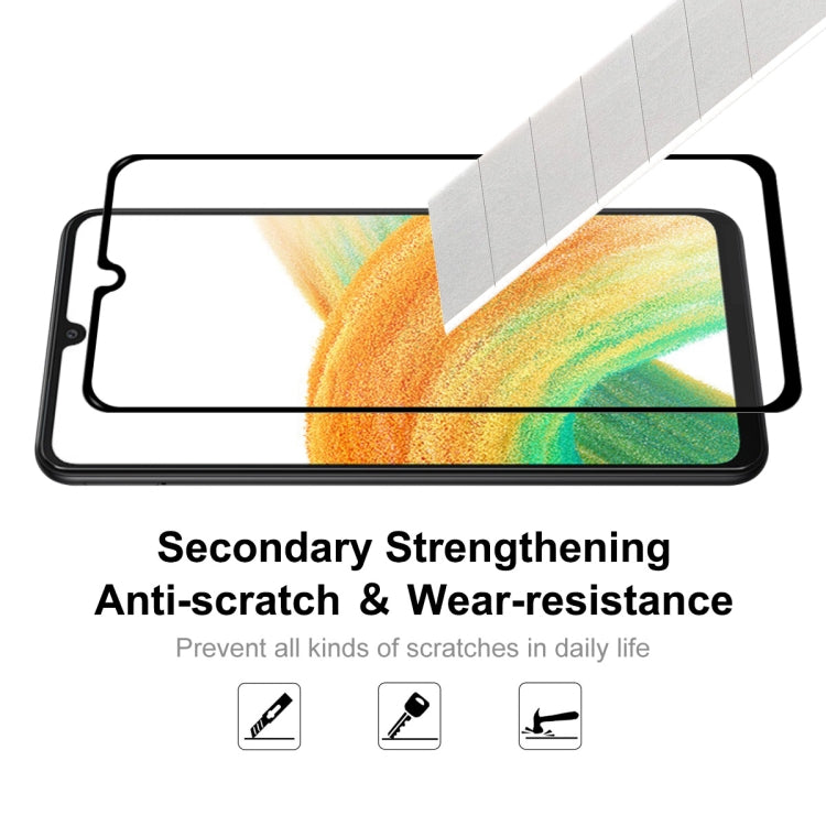 For Samsung Galaxy A33 5G ENKAY Full Glue 0.26mm 9H 2.5D Tempered Glass Full Film, For Samsung Galaxy A33 5G(1 PC), For Samsung Galaxy A33 5G(2 PCS), For Samsung Galaxy A33 5G(5 PCS), For Samsung Galaxy A33 5G(10 PCS)