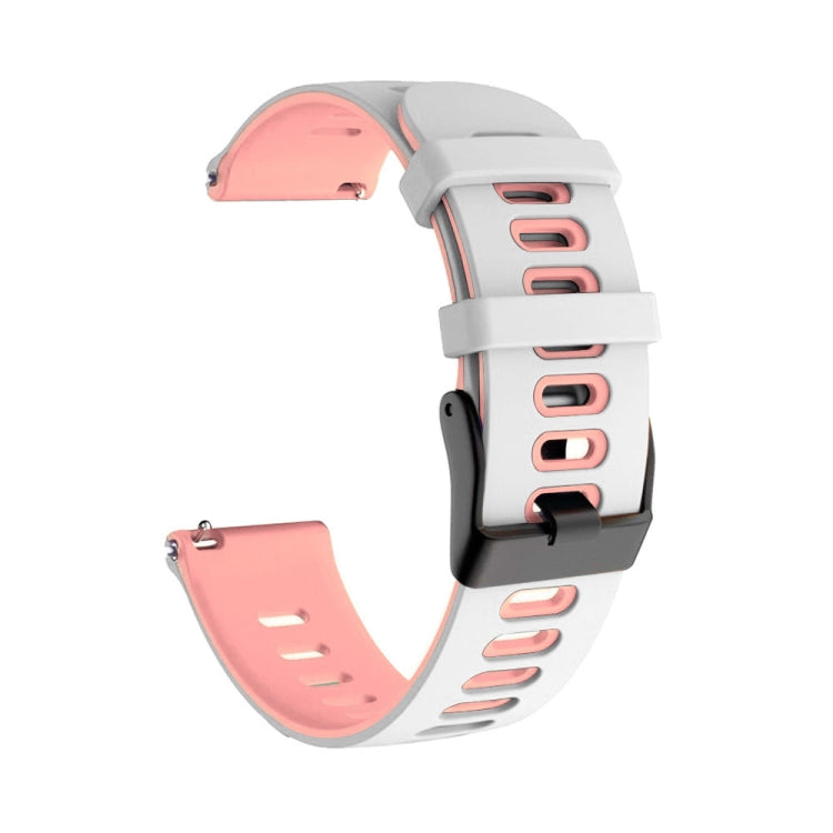 20mm Mixed-Color Silicone Strap, For Samsung Galaxy Watch Active 2 44mm
