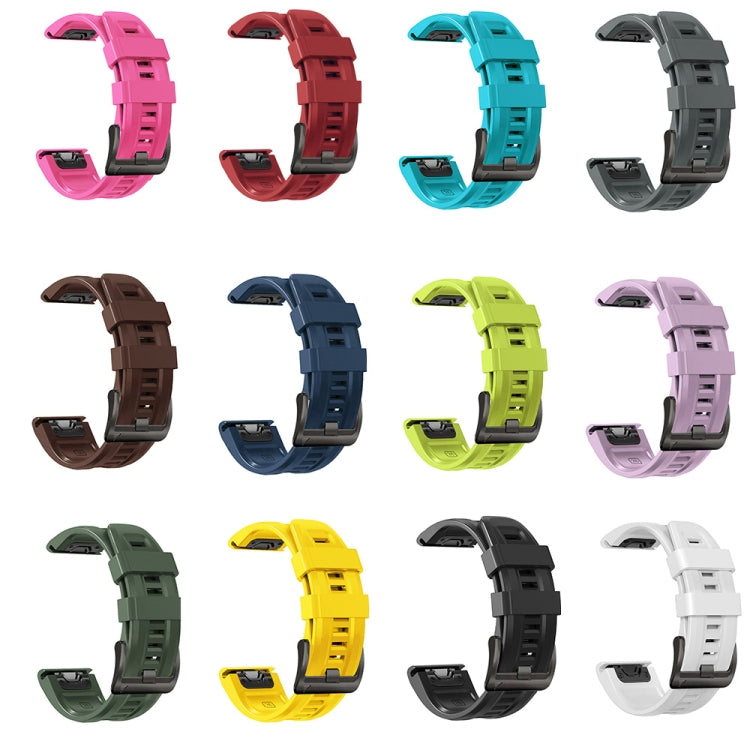 22mm Silicone Sport Pure Color Strap, For Garmin Approach S62