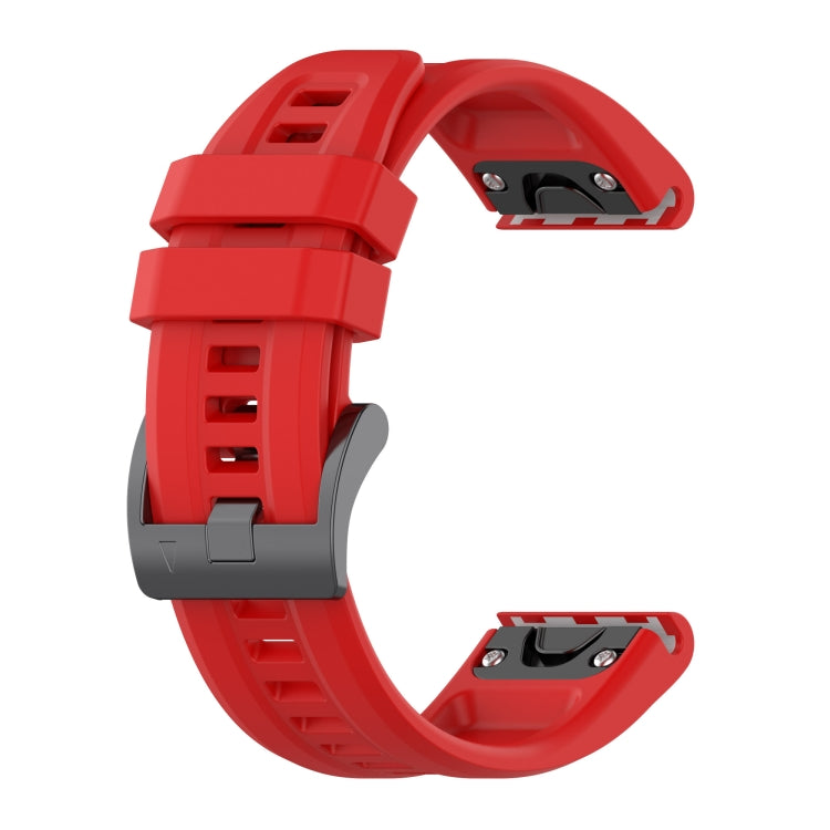 20mm Silicone Solid Color Watch Band, For Garmin Fenix 6S Pro