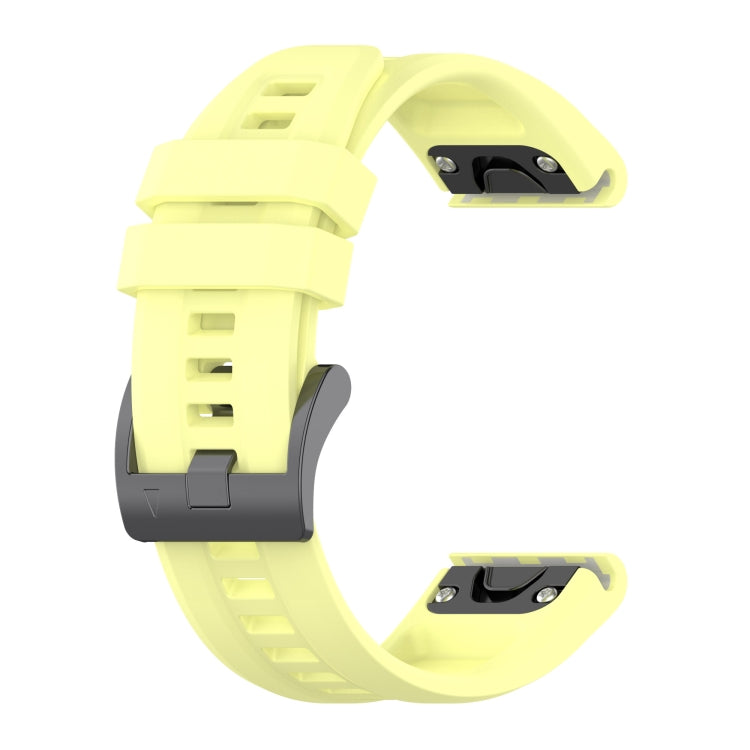 20mm Silicone Solid Color Watch Band, For Garmin Fenix 6S Pro