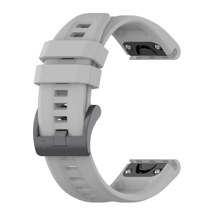 20mm Silicone Solid Color Watch Band, For Garmin Fenix 6S Pro