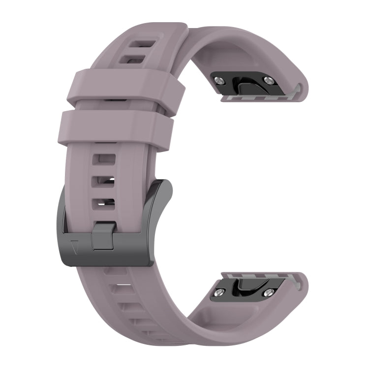 20mm Silicone Solid Color Watch Band, For Garmin Fenix 6S Pro
