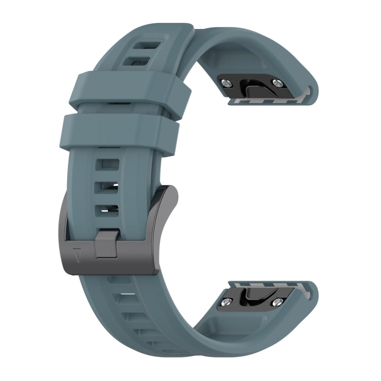20mm Silicone Solid Color Watch Band, For Garmin Fenix 6S Pro