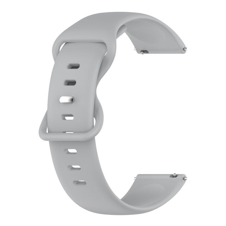 20mm Solid Color Silicone Watch Band, For Garmin Venu 2 Plus, For Garmin Move Sport