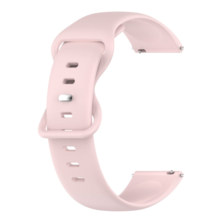 20mm Solid Color Silicone Watch Band, For Garmin Venu 2 Plus, For Garmin Move Sport
