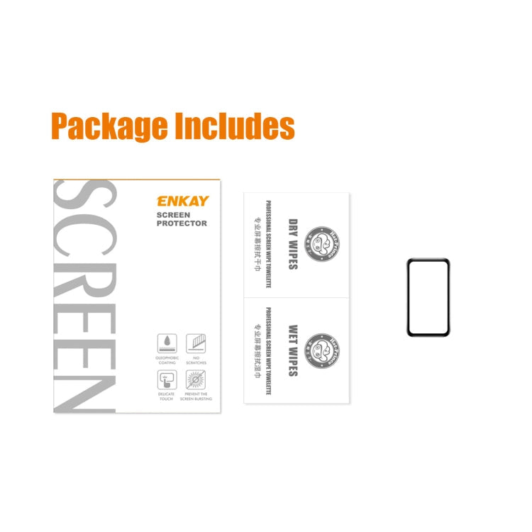 For Huawei Band 7/6 / Honor Band 6 ENKAY 3D Full Coverage Soft PC Edge + PMMA HD Screen Watch Film, 1 PC, 2 PCS, 5 PCS, 10 PCS