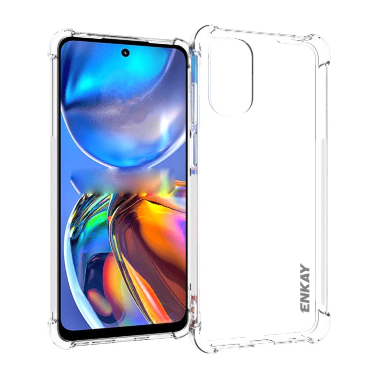 ENKAY Transparent TPU Shockproof Phone Case, For Motorola Moto Edge 2022, For Motorola Moto E32 / E32s, For Motorola Moto G42 4G, For Motorola Moto G62 5G