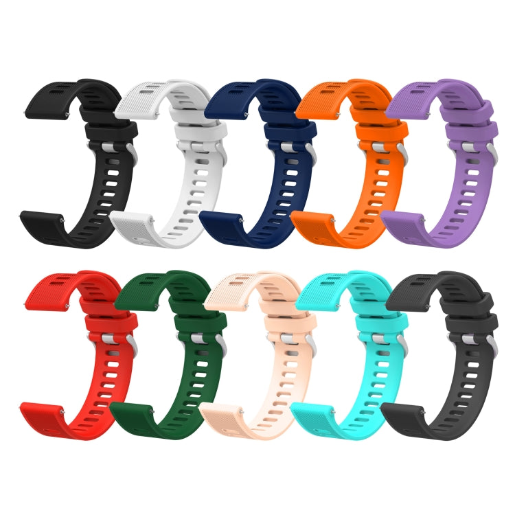 20mm Silicone Twill Watch Band, For Samsung Gear S2 Classic