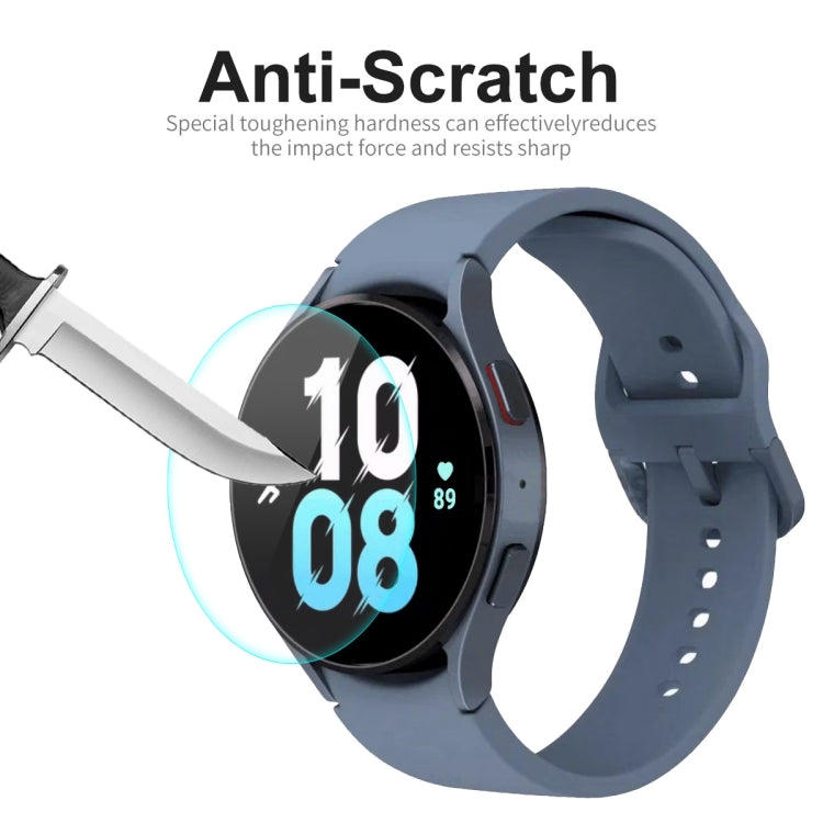 For Samsung Galaxy Watch5 44mm ENKAY 0.2mm 9H Tempered Glass Screen Protector Watch Film, 1 PCS, 2 PCS, 5 PCS, 10 PCS