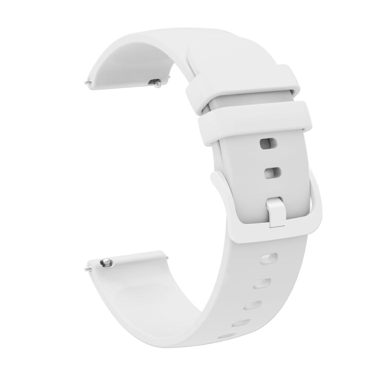 20mm Solid Color Soft Silicone Watch Band, For Garminmove 3, For Garmin VivoMove Luxe