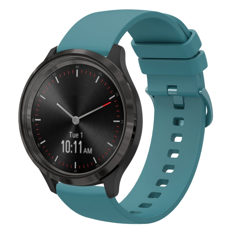 20mm Solid Color Soft Silicone Watch Band, For Garminmove 3, For Garmin VivoMove Luxe