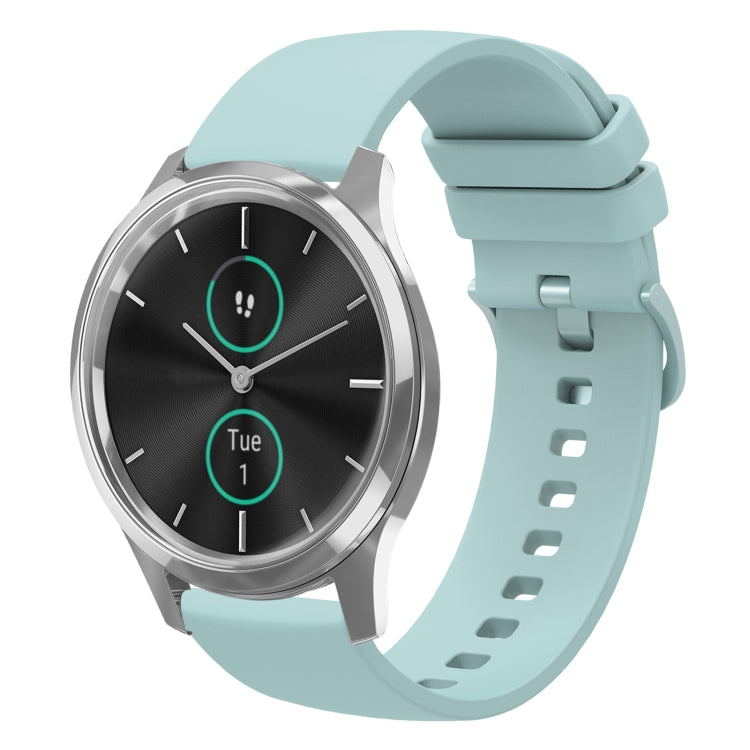 20mm Solid Color Soft Silicone Watch Band, For Garminmove 3, For Garmin VivoMove Luxe