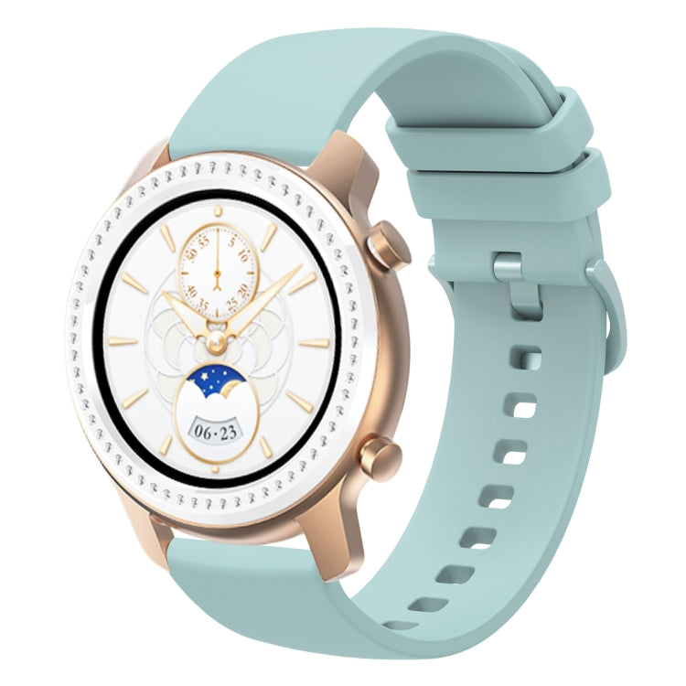 20mm Solid Color Soft Silicone Watch Band, For Amazfit BIP U, For Amazfit GTR 42mm