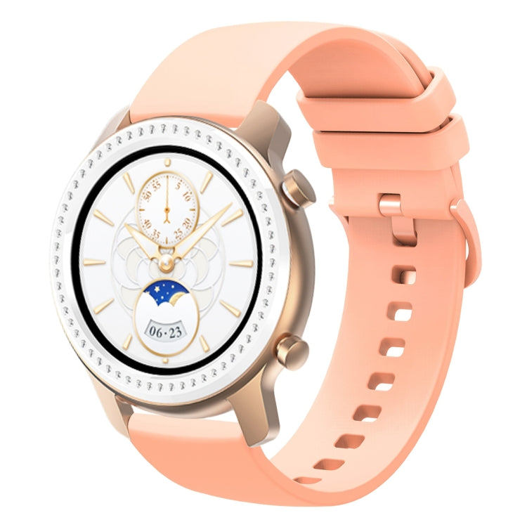 20mm Solid Color Soft Silicone Watch Band, For Amazfit BIP U, For Amazfit GTR 42mm