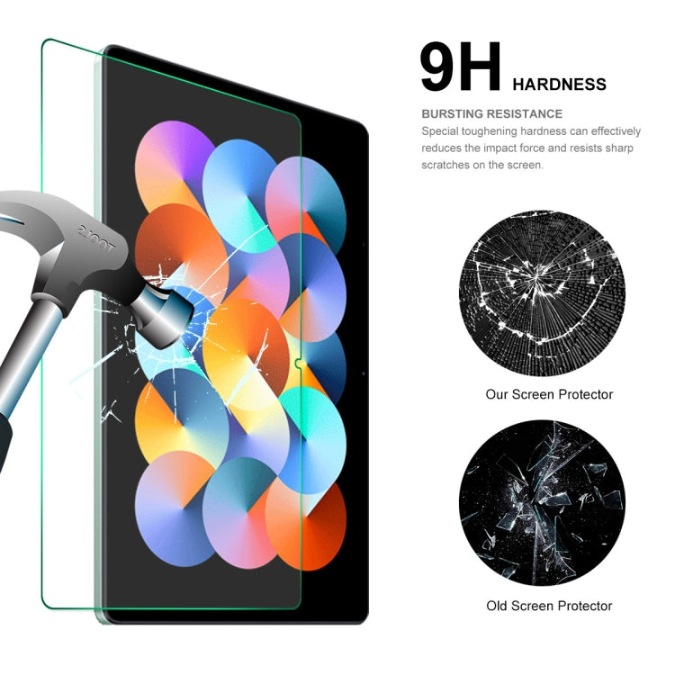 For Redmi Pad 10.6 ENKAY Hat-Prince 0.33mm Explosion-proof Tempered Glass Protector Anti-Scratch Film, For Redmi Pad 10.6(1pc), For Redmi Pad 10.6(2pcs)