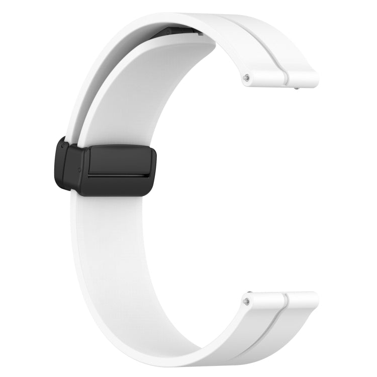 20mm Solid Color Magnetic Clasp Silicone Watch Band, For Amazfit GTS 2, For Amazfit GTS