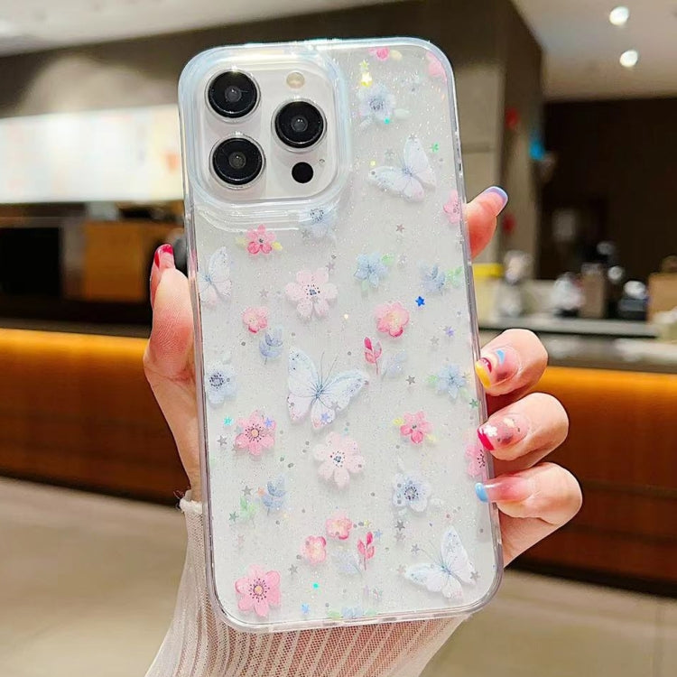 Fresh Small Floral Epoxy TPU Phone Case, For iPhone 12, For iPhone 12 Pro Max, For iPhone 12 Pro, For iPhone 11 Pro Max