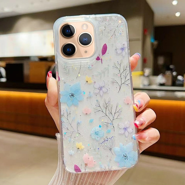 Fresh Small Floral Epoxy TPU Phone Case, For iPhone 11 Pro Max, For iPhone 11, For iPhone 11 Pro, For iPhone XR