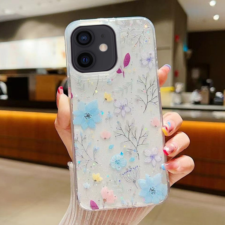 Fresh Small Floral Epoxy TPU Phone Case, For iPhone 11, For iPhone 11 Pro, For iPhone XR, For iPhone XS Max