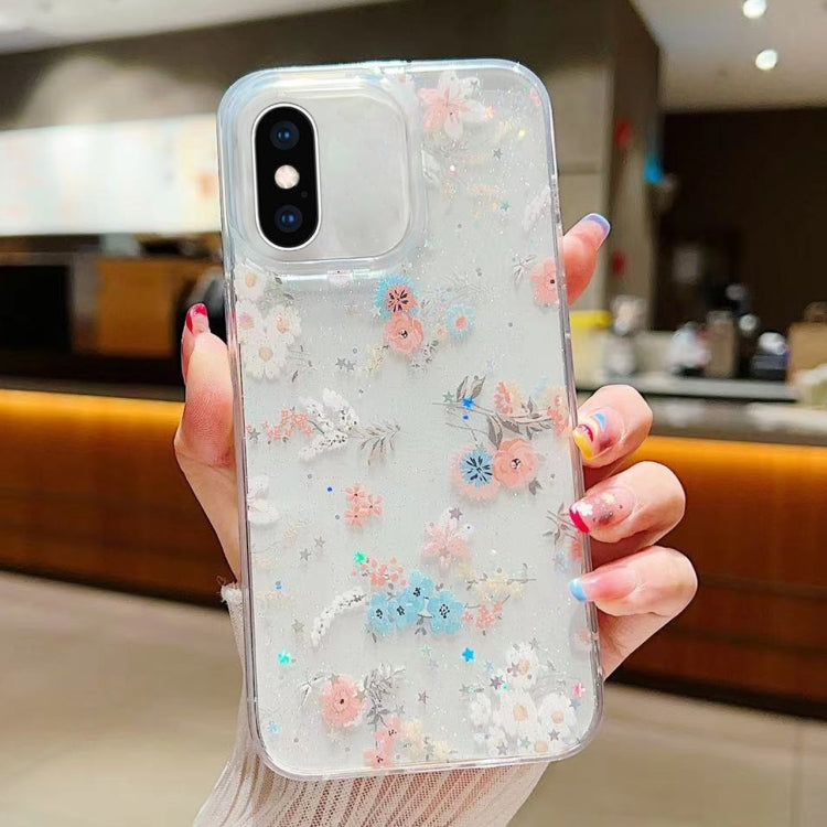 Fresh Small Floral Epoxy TPU Phone Case, For iPhone 11, For iPhone 11 Pro, For iPhone XR, For iPhone XS Max