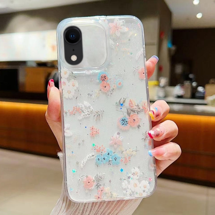 Fresh Small Floral Epoxy TPU Phone Case, For iPhone 11 Pro Max, For iPhone 11, For iPhone 11 Pro, For iPhone XR