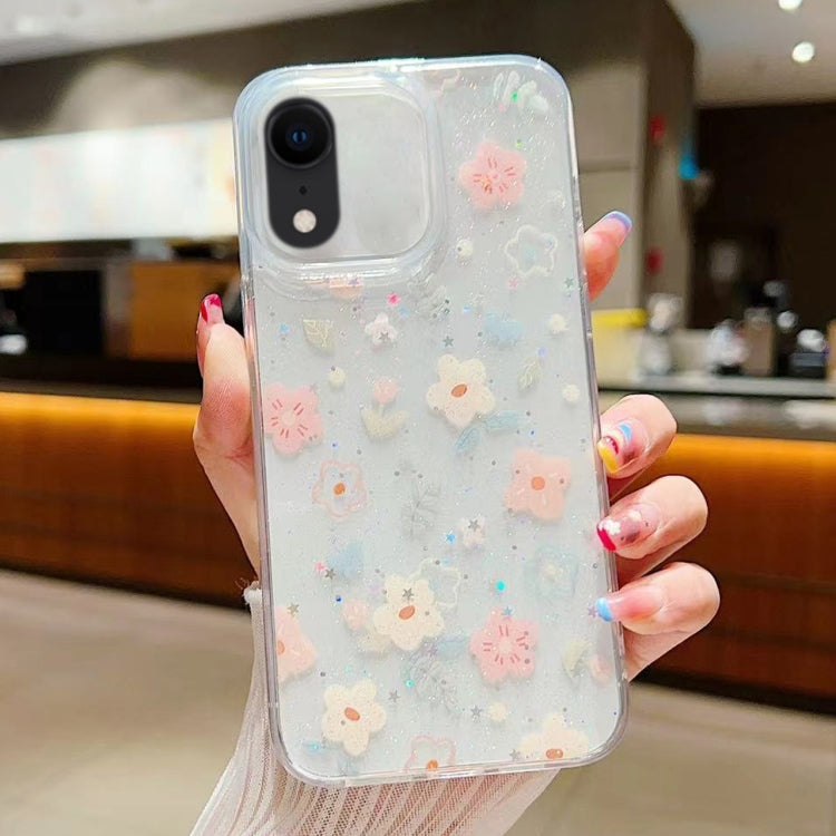 Fresh Small Floral Epoxy TPU Phone Case, For iPhone 11, For iPhone 11 Pro, For iPhone XR, For iPhone XS Max