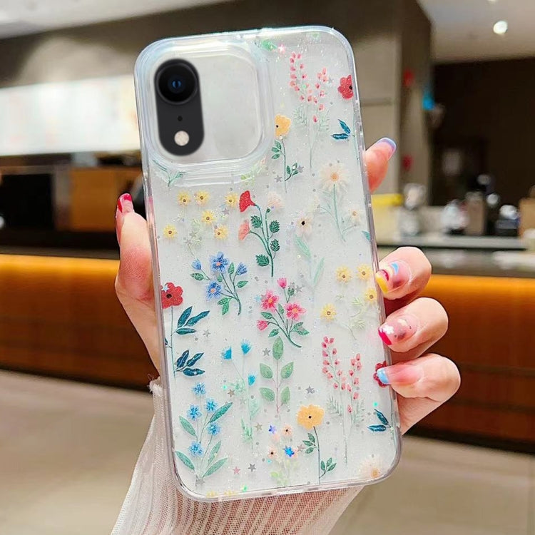 Fresh Small Floral Epoxy TPU Phone Case, For iPhone 11 Pro Max, For iPhone 11, For iPhone 11 Pro, For iPhone XR