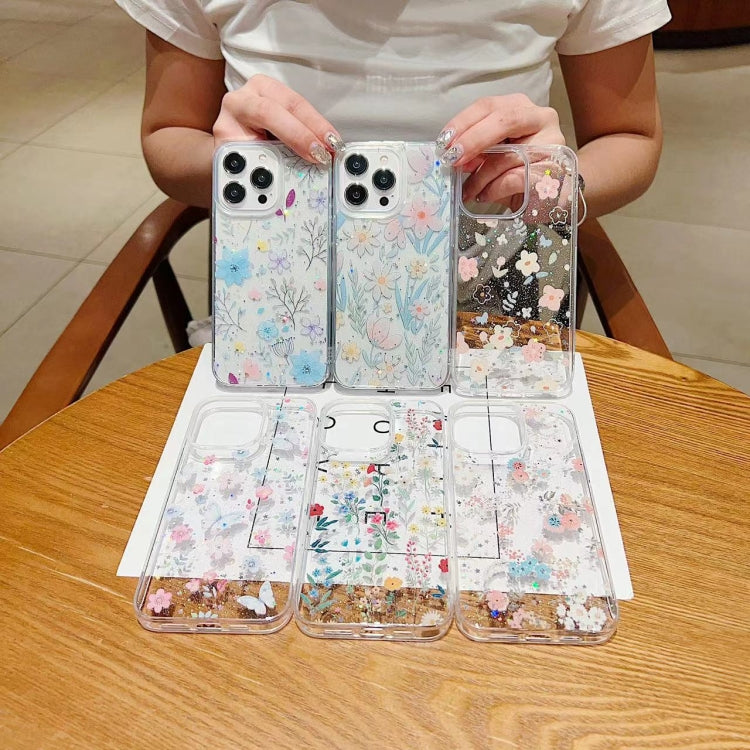 Fresh Small Floral Epoxy TPU Phone Case, For iPhone 11 Pro Max, For iPhone 11, For iPhone 11 Pro, For iPhone XR