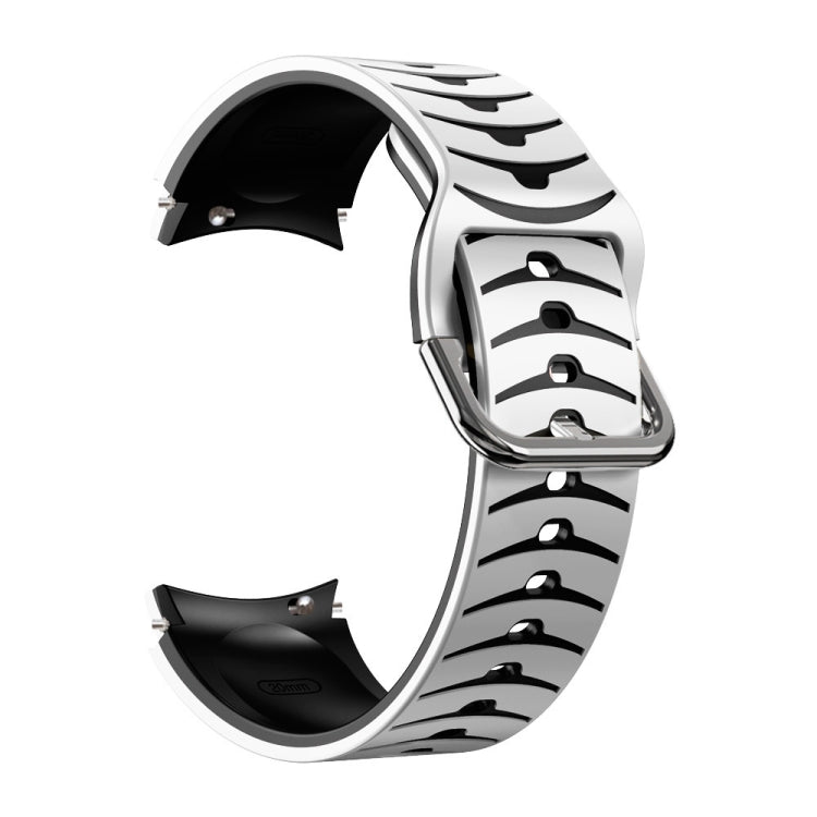 Curved Texture Silicone Watch Band, For Samsung Galaxy Watch 4 40mm