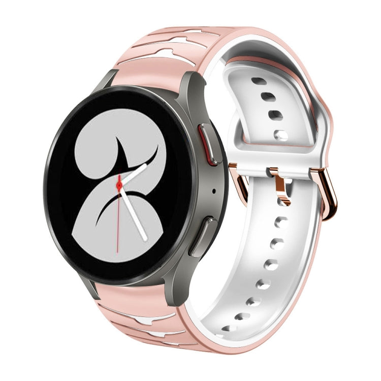 Curved Texture Silicone Watch Band, For Samsung Galaxy Watch 4 40mm