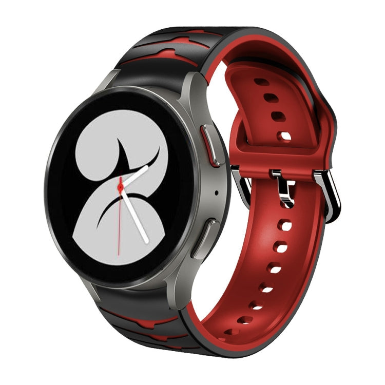Curved Texture Silicone Watch Band, For Samsung Galaxy Watch 4 40mm